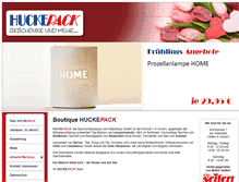 Tablet Screenshot of boutique-huckepack.de
